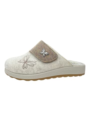 FLY FLOT Hausschuh Pantoffel in beige