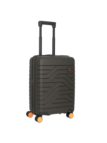 BRIC`s BY Ulisse 4-Rollen Kabinentrolley 55 cm in olivgruen