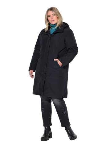 Ulla Popken Mantel in schwarz
