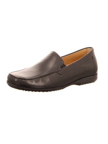 Sioux Komfort Slipper in schwarz