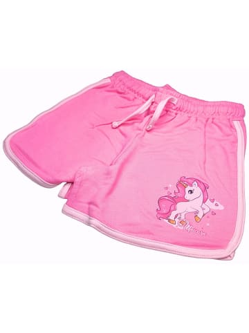 United Essentials Shorts Einhorn in Pink