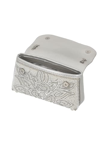 faina Women Flap Bag in Silver