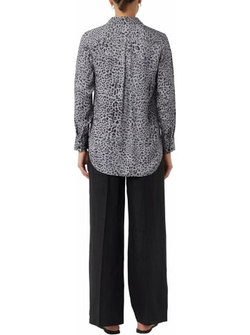 comma Langarmbluse für Damen in schwarz