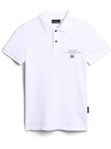 Napapijri Polo "K Elbas 5" in Weiß