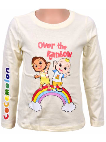 CoComelon Langarmshirt CoComelon in Creme