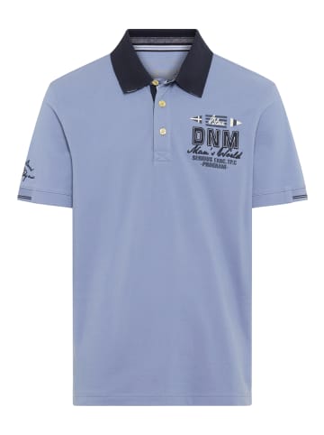 Man's World Poloshirt in blau