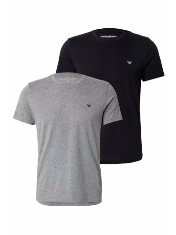 Armani Rundhals T-Shirt für Damen in schwarz