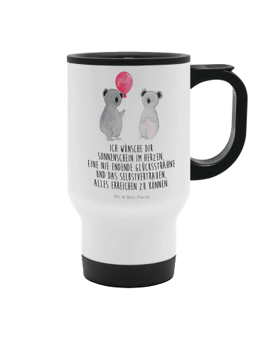 Mr. & Mrs. Panda Thermobecher To Go Koala Luftballon mit Spruch in Weiß