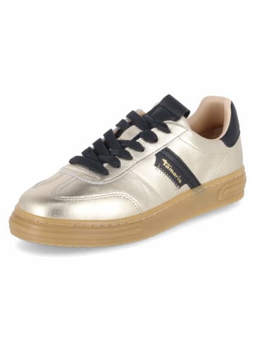 Tamaris Schnürhalbschuh in gold