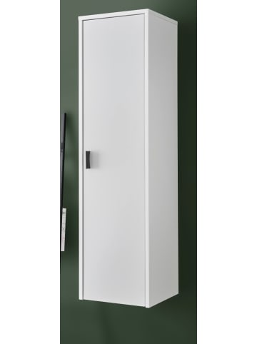 Furn.Design Hängeschrank weiß matt, Eiche 33 cm für Wohn- und Esszimmer mit Soft-Close