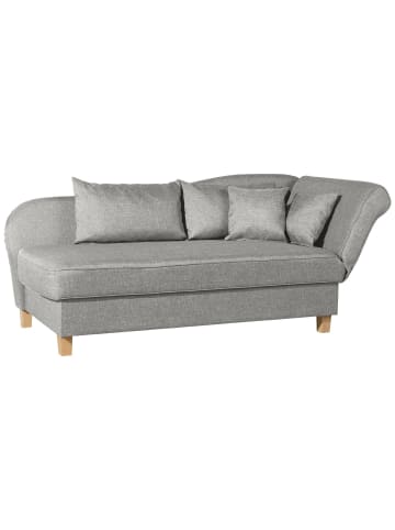 others RECAMIERE mit Armteil rechts klappbar Katia Flachgewebe Buche/hellgrau