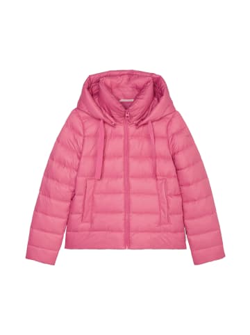 Marc O'Polo Leichte Kapuzen-Steppjacke regular in rose pink