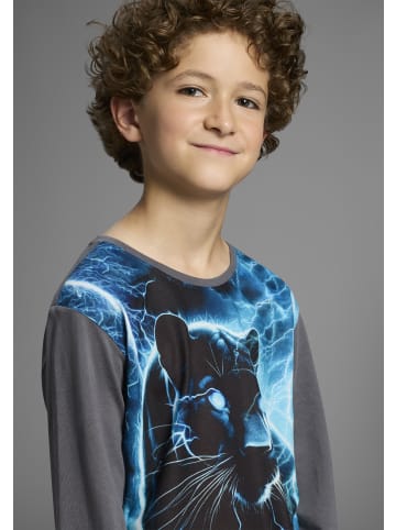 Kidsworld Langarmshirt in anthrazit