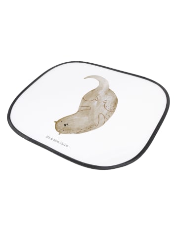 Mr. & Mrs. Panda autofenster uv schutz Otter Kopfüber ohne Spruch in Weiß