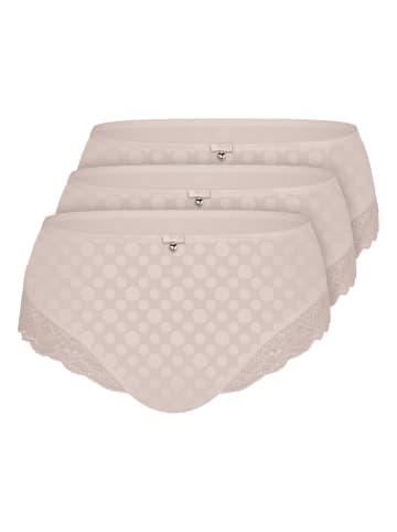 Sassa 3er Pack Panty in nude