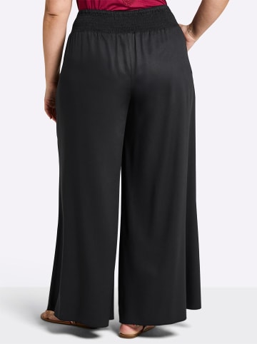 sheego Web-Hose in schwarz