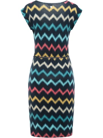ragwear Sommerkleid Taggien Print in Navy26