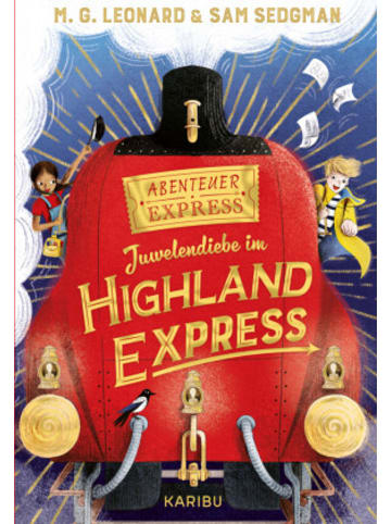 Karibu Buch - Abenteuer-Express (Band 1) - Juwelendiebe im Highland Express