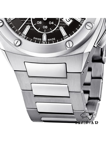 Jaguar Chronograph-Armbanduhr Jaguar Executive silber extra groß (ca. 45,5mm)