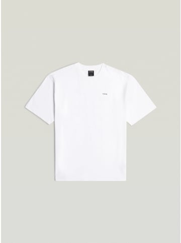 Back Graphic Relaxed T-Shirt white