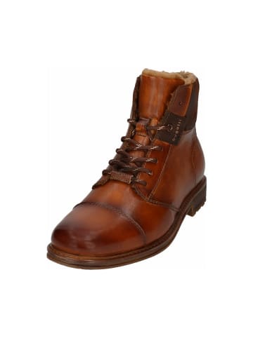 Bugatti Schnürstiefel in cognac