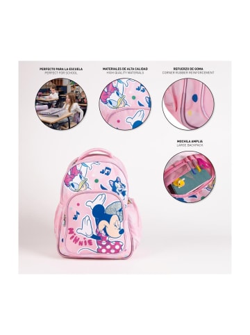 Disney Minnie Mouse Friends Schultasche 42cm – mit abnehmbarer Tasche