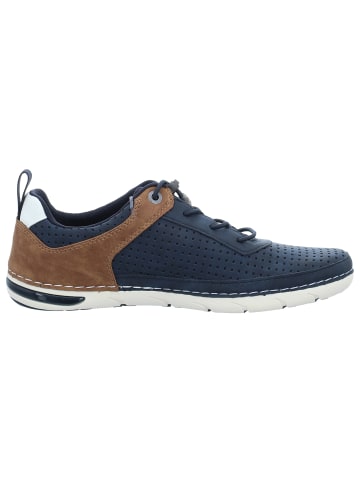Bugatti Sportlicher Schnürschuh in blau