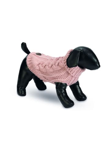 Designed By Lotte Hundepullover Haida Rücken: 40 cm, pink