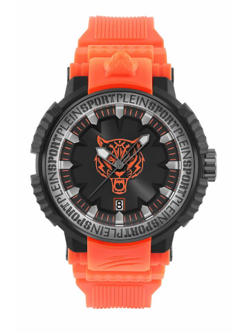 Plein Sport Analoguhr für Erwachsene in orange