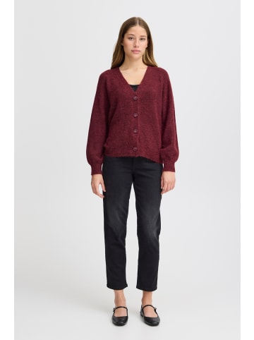 ICHI Strick-Cardigan langarm IHKAMARA Loose fit in Port Royale