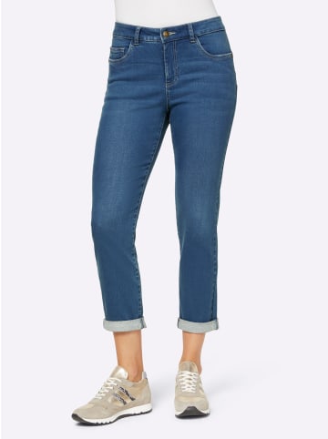 Heine 7/8-Jeans in blue-stone-washed