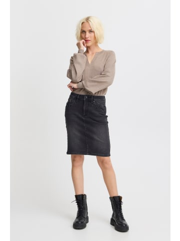 Pulz Denimrock PZKAROLINA Pencil shape in Black Denim