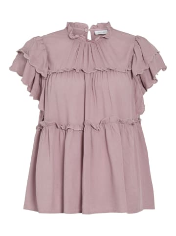 Vila Oberteil mit angeschnittenen Ärmeln in Toadstool