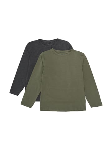 Minymo Langarmshirt ENFANT - ENT-Shirt LS - 230340 in grau