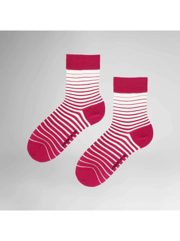 Hudson Socken Piano gemustert in Hot pink