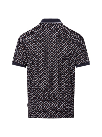 Bugatti Poloshirt in marine weiß