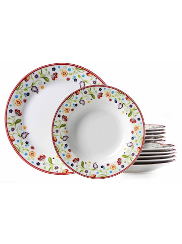 Ritzenhoff & Breker 12er Set Tafelservice Doppio bunt in bunt