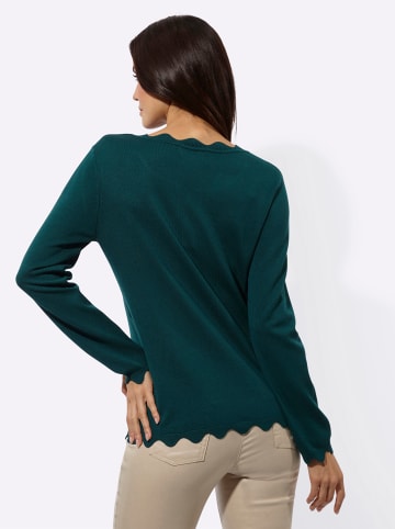 creation L Pullover in petrol