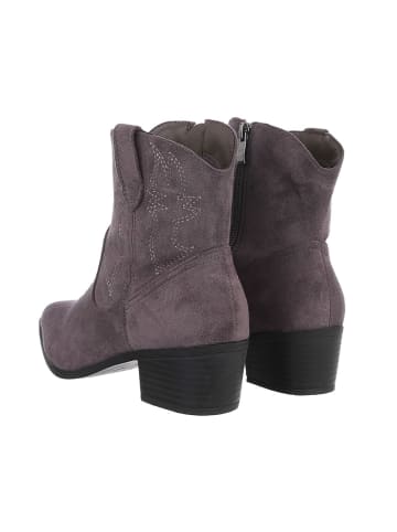 Ital-Design Stiefelette in Grau