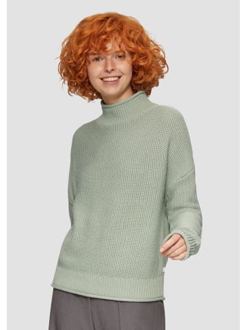 QS Strickpullover in 7219_salbeigrün