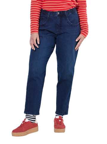 LAURASØN Jeans in dark blue denim