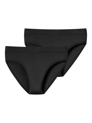Schiesser Rioslip Unique Micro in Schwarz