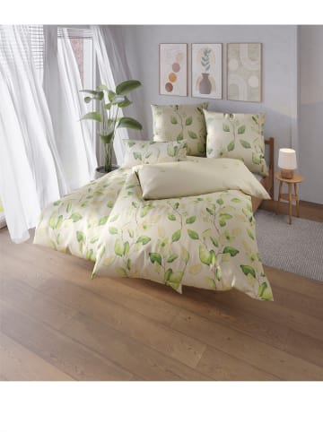 WITT WEIDEN Bettwäsche in champagner-eucalyptus-bedruckt