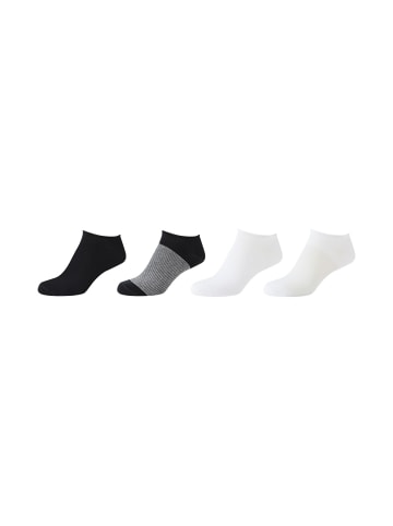 S. Oliver Sneakersocken 4er Pack originals in Weiß mix