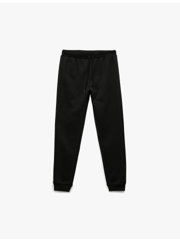 KOTON SWEAT BOTTOMS in Schwarz