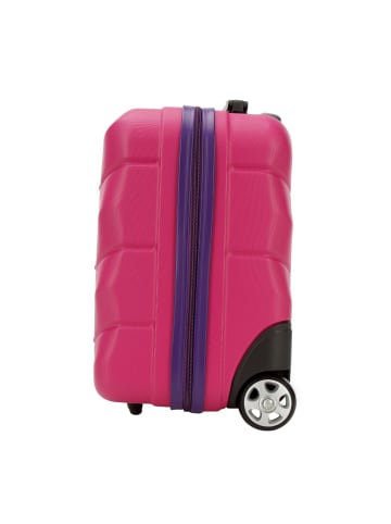 Wittchen Kabinenkoffer Travel Kollektion (H) 42 x (B) 32 x (T) 25 cm in Pink