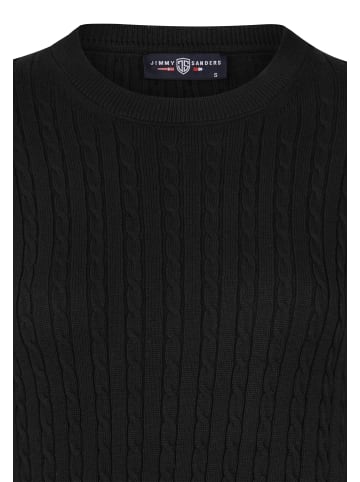 JIMMY SANDERS Pullover in Schwarz