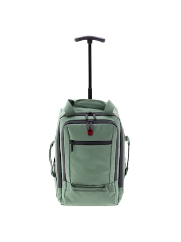 Gladiator 3900 2 Rollen Rucksacktrolley 40 cm Laptopfach green