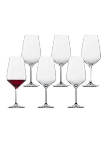 Schott Zwiesel 6er Set Bordeauxgläser Taste 656 ml in transparent