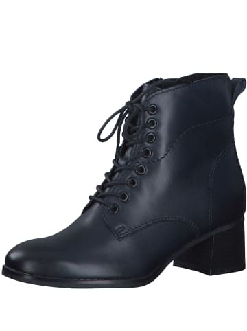 Marco Tozzi Schnürstiefeletten in Blau